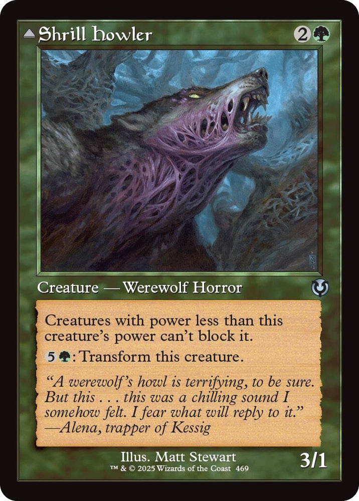 Image for Shrill Howler (Retro Frame) (469) [Innistrad Remastered]