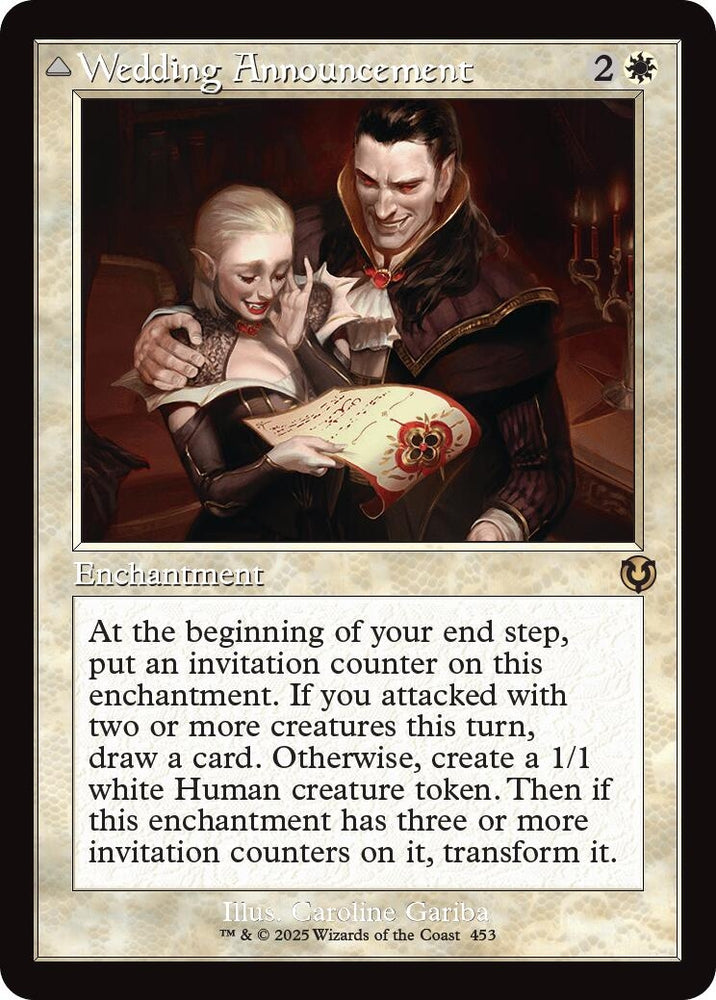 Image for Wedding Announcement (Retro Frame) (453) [Innistrad Remastered]