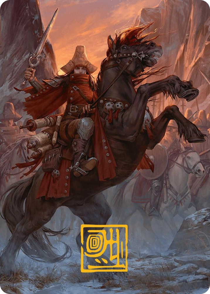 Image for Zealous Conscripts Art Card (Gold-Stamped Signature) (12) [AAINR]