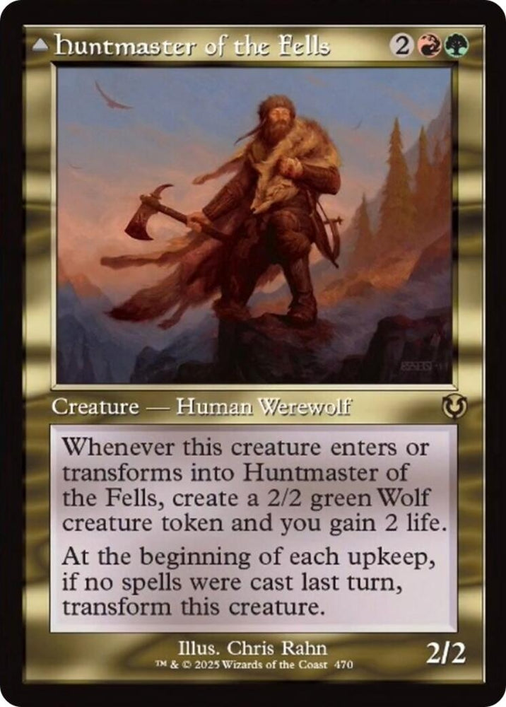 Image for Huntmaster of the Fells (Retro Frame) (470) [Innistrad Remastered]