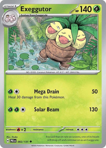 Image for Exeggutor (002/131) (PRE)