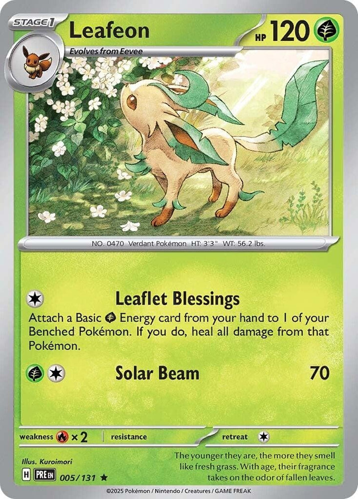 Image for Leafeon (005/131) (PRE)