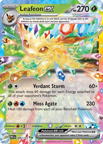 Image for Leafeon ex - 006/131 (006/131) [SV: Prismatic Evolutions]