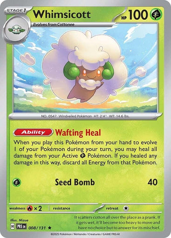 Image for Whimsicott (008/131) - Pokemon