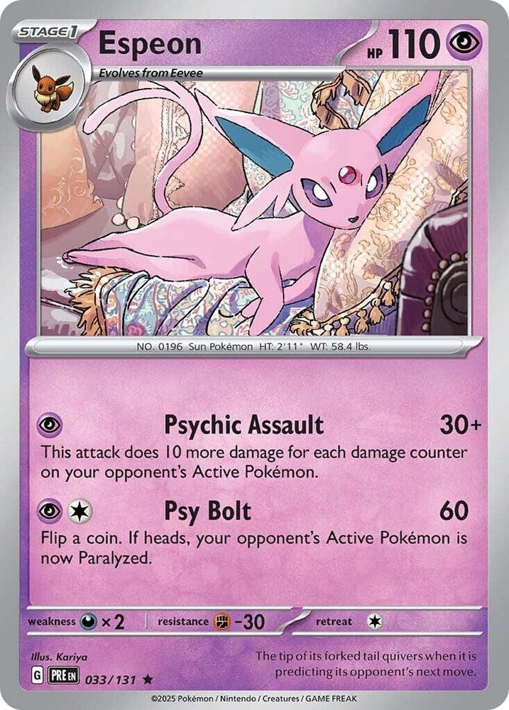Image for Espeon (033/131) (PRE)