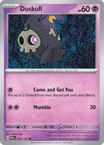 Image for Duskull (035/131) (PRE)