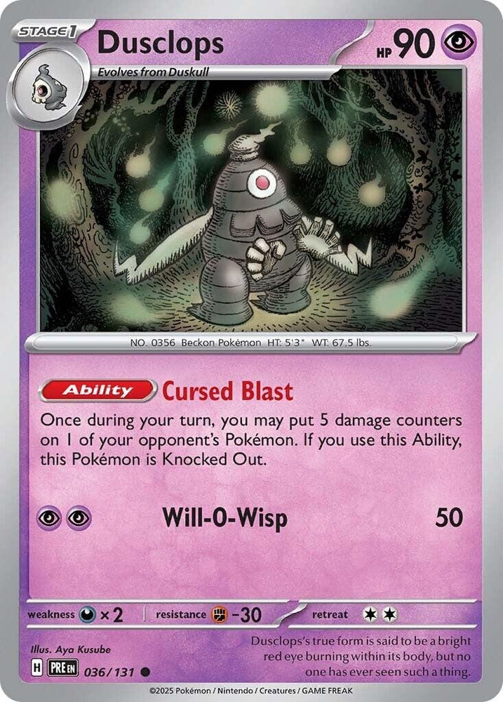 Image for Dusclops (036/131) (PRE)
