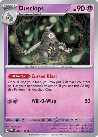 Image for Dusclops (036/131) (PRE)