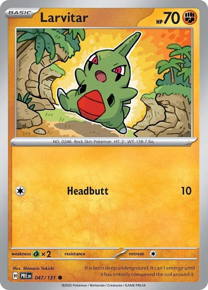 Image for Larvitar (047/131) (PRE)