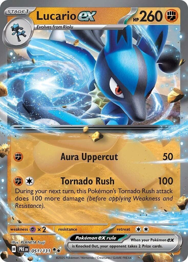 Image for Lucario ex (051/131) (PRE)