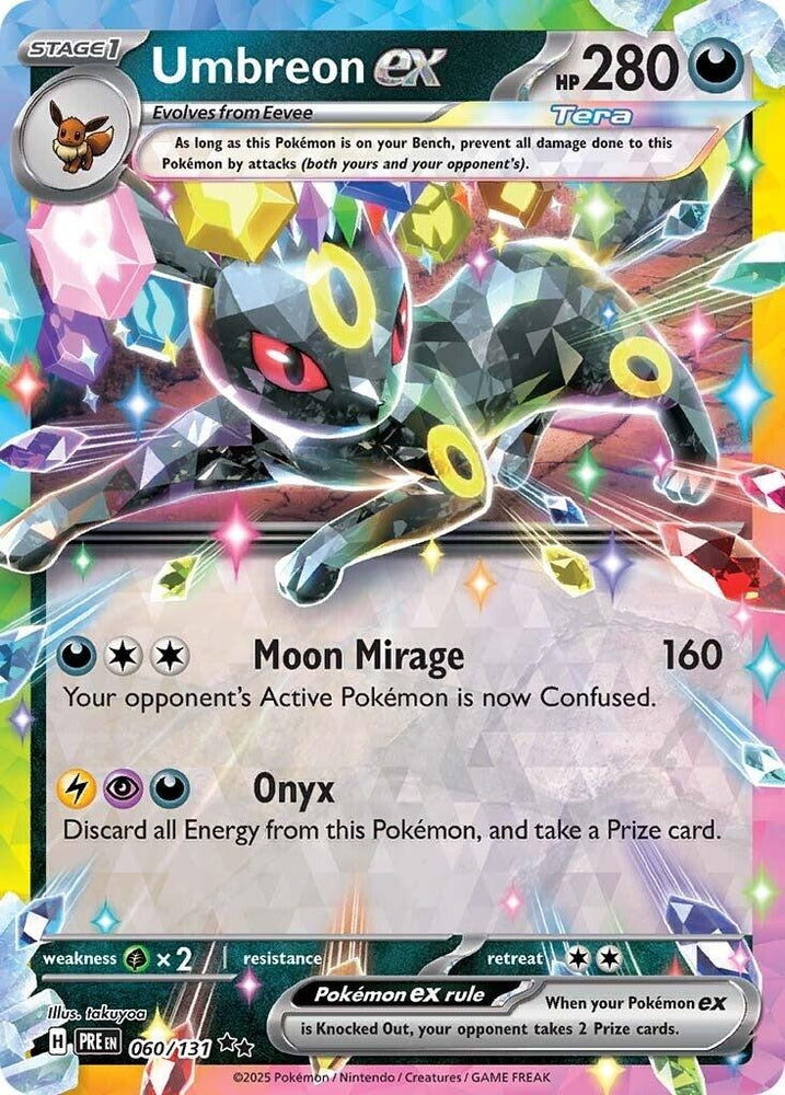 Image for Umbreon ex - 060/131 (060/131) [SV: Prismatic Evolutions]