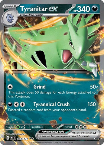 Image for Tyranitar ex (064/131) (PRE)