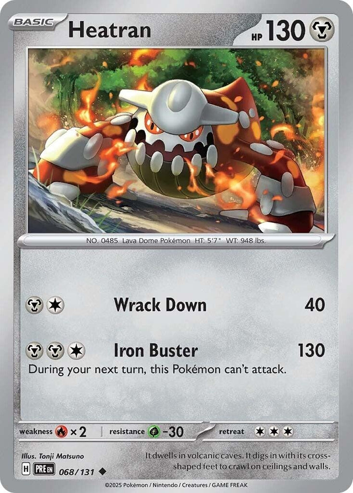 Image for Heatran (068/131) (PRE)