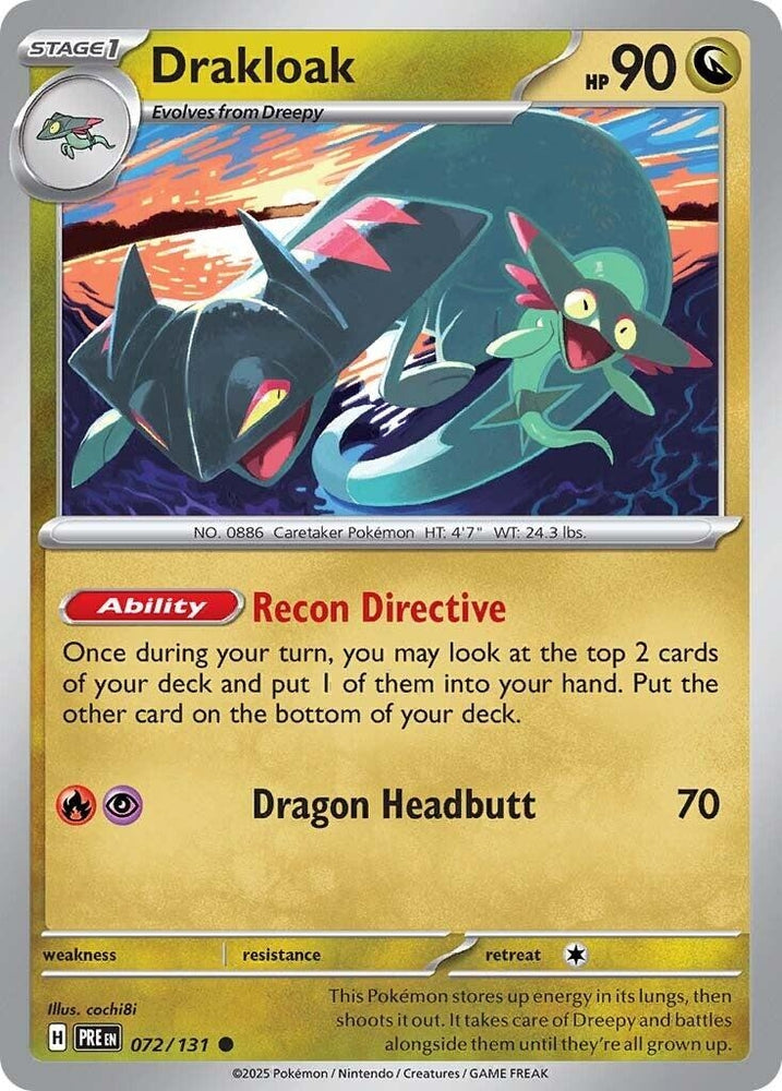 Image for Drakloak (072/131) (PRE)