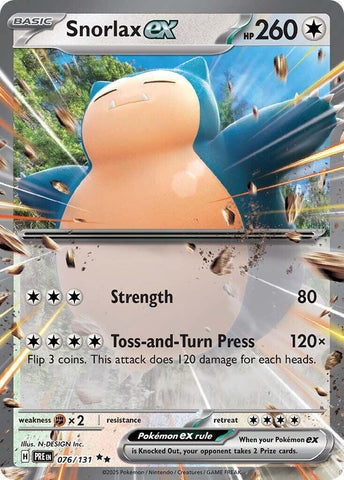 Image for Snorlax ex (076/131) [SV: Prismatic Evolutions]