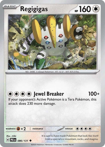 Image for Regigigas (086/131) [SV: Prismatic Evolutions]