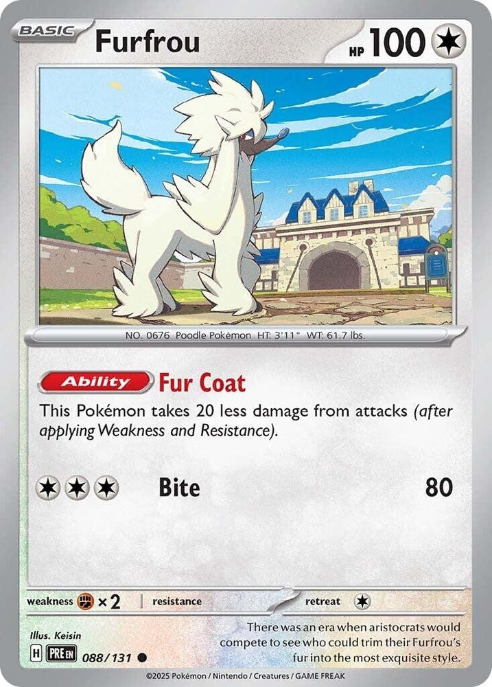 Image for Furfrou (088/131) (PRE)