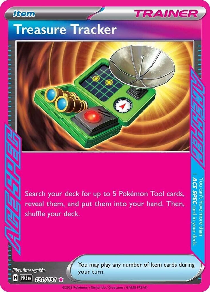 Image for Treasure Tracker (131/131) [SV: Prismatic Evolutions]