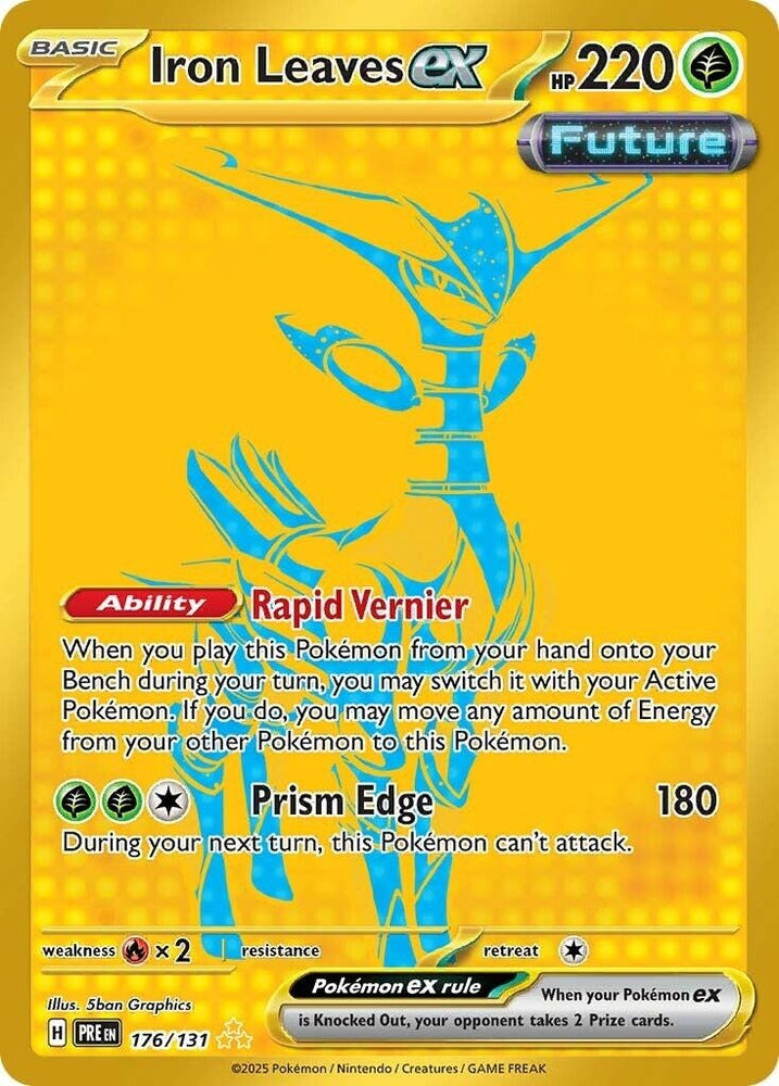 Image for Iron Leaves ex (176/131) [SV: Prismatic Evolutions]
