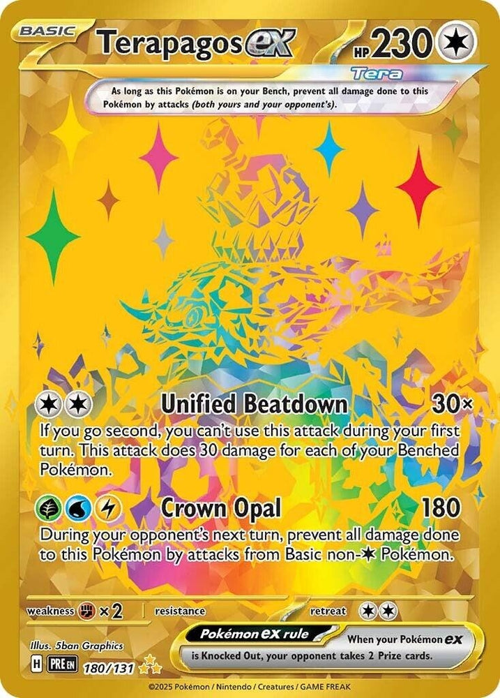 Terapagos ex (180/131) (SV: Prismatic Evolutions)
