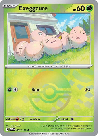 Image for Exeggcute (Poke Ball Pattern) (001/132) (PRE)