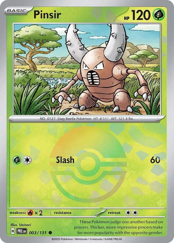Image for Pinsir (Poke Ball Pattern) (003/132) (PRE)