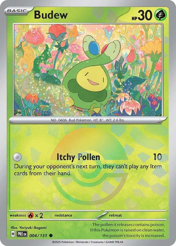 Image for Budew (Poke Ball Pattern) (004/132) [SV: Prismatic Evolutions]