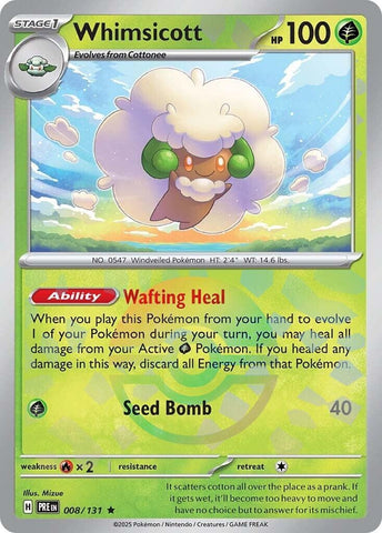 Image for Whimsicott (Poke Ball Pattern) (008/132) (PRE)