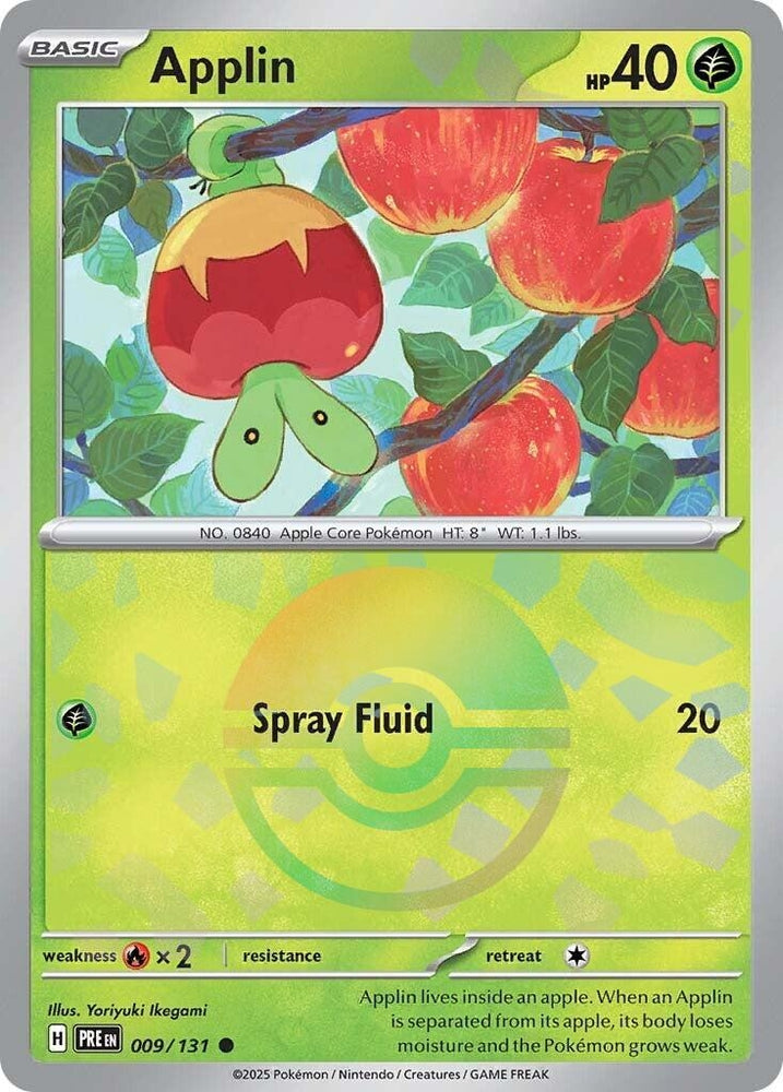 Image for Applin (Poke Ball Pattern) (009/132) (PRE)