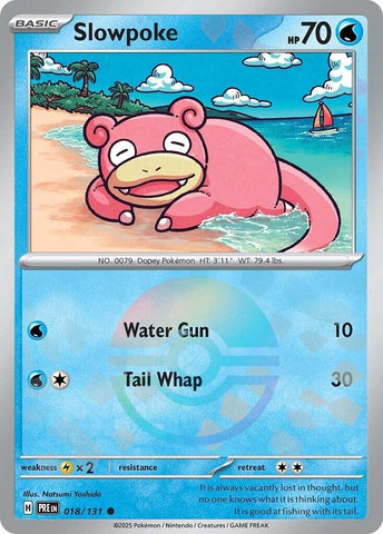Image for Slowpoke (Poke Ball Pattern) (018/131) - Pokemon