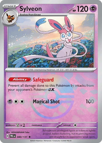 Image for Sylveon (Poke Ball Pattern) (040/131) [SV: Prismatic Evolutions]