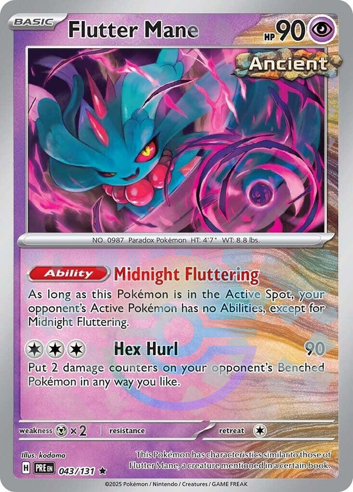 Image for Flutter Mane (Poke Ball Pattern) (043/131) (PRE)