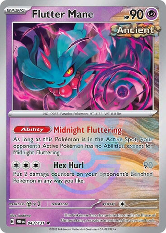 Image for Flutter Mane (Poke Ball Pattern) (043/131) (PRE)
