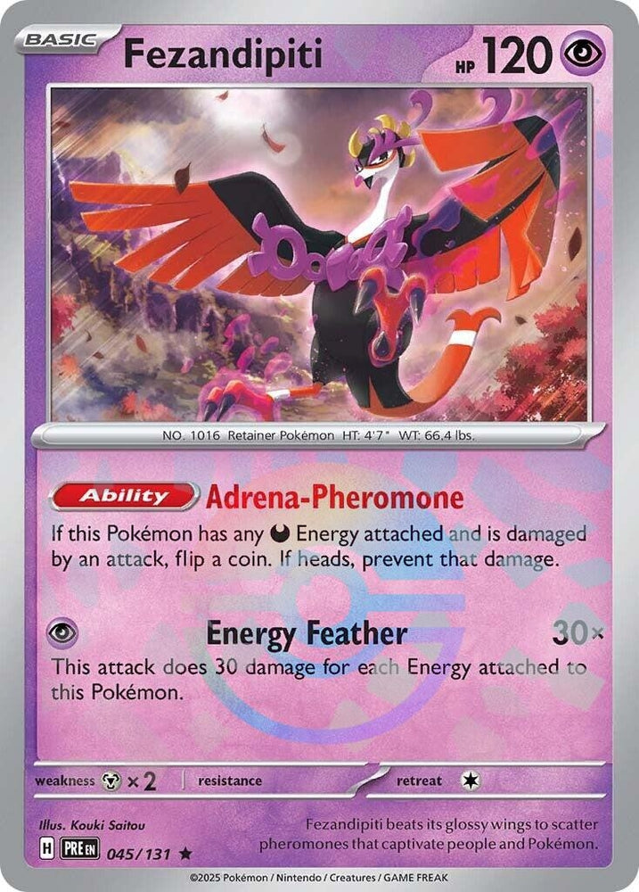 Image for Fezandipiti (Poke Ball Pattern) (045/131) (PRE)