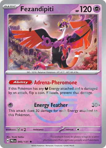 Image for Fezandipiti (Poke Ball Pattern) (045/131) (PRE)