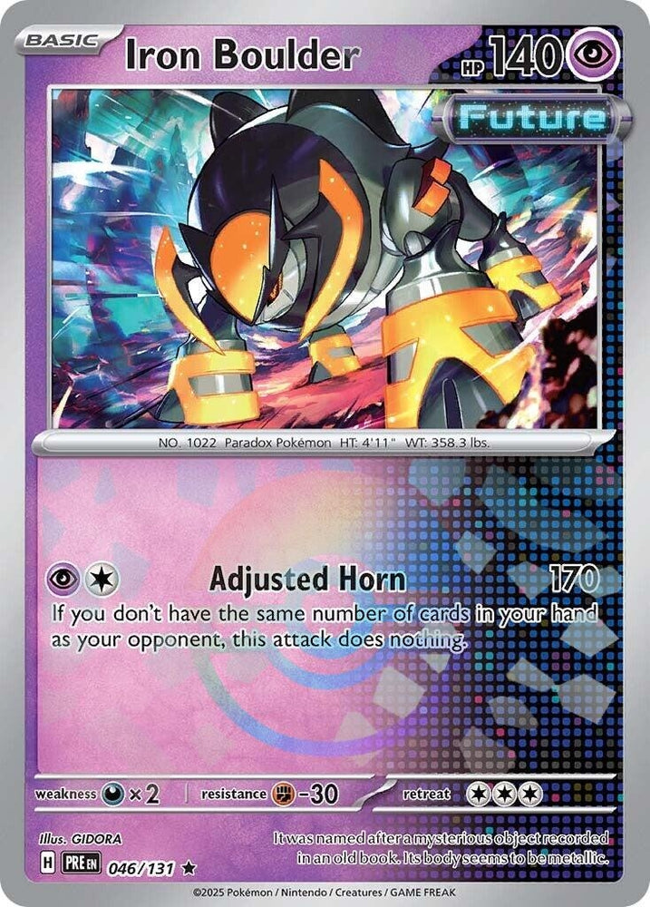Image for Iron Boulder (Poke Ball Pattern) (046/131) (PRE)