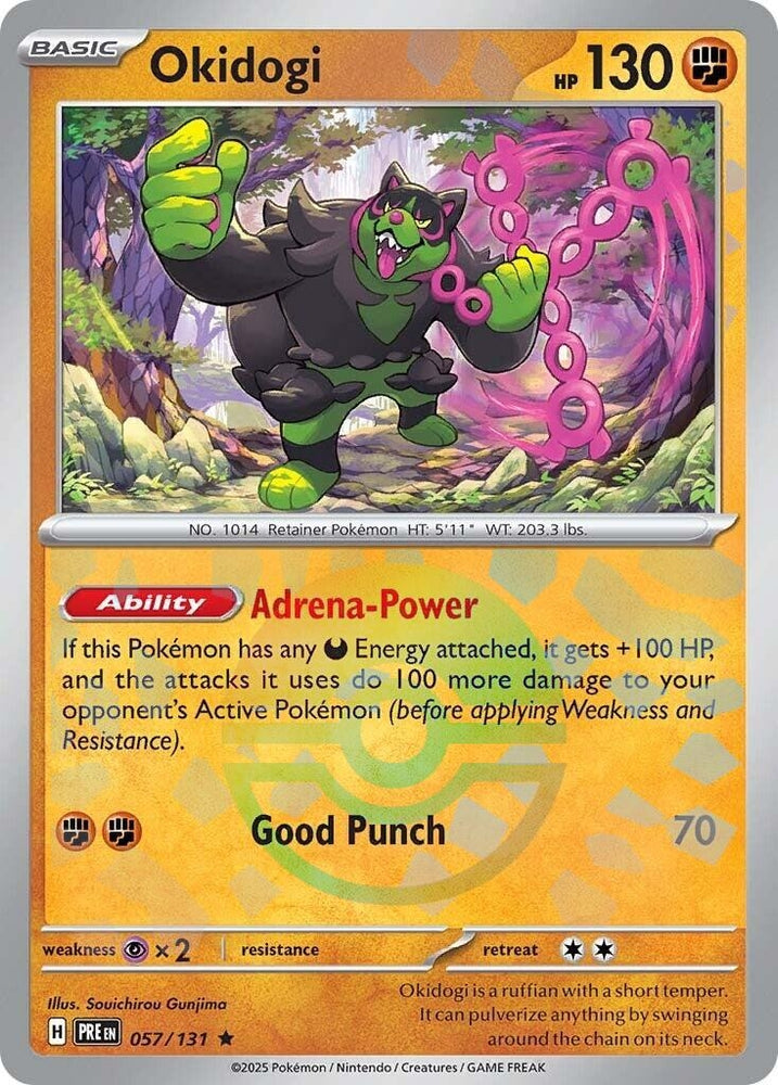 Image for Okidogi (Poke Ball Pattern) (057/131) (PRE)