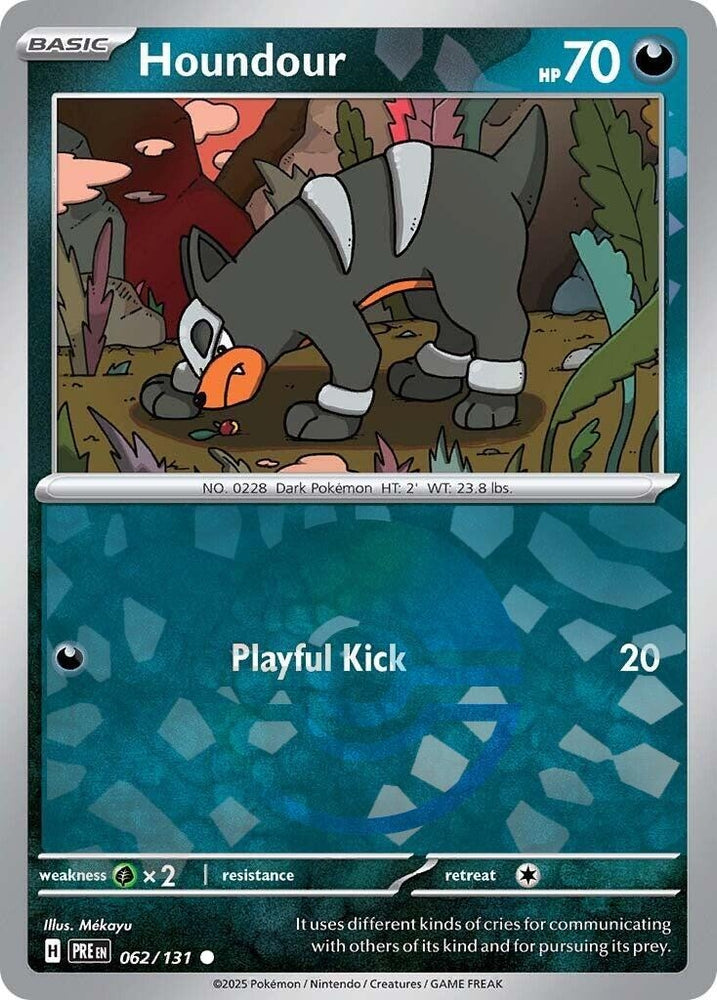 Image for Houndour (Poke Ball Pattern) (062/131) [SV: Prismatic Evolutions]
