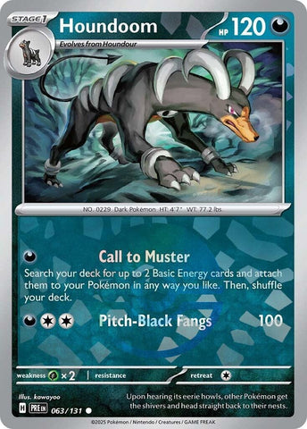 Image for Houndoom (Poke Ball Pattern) (063/131) (PRE)