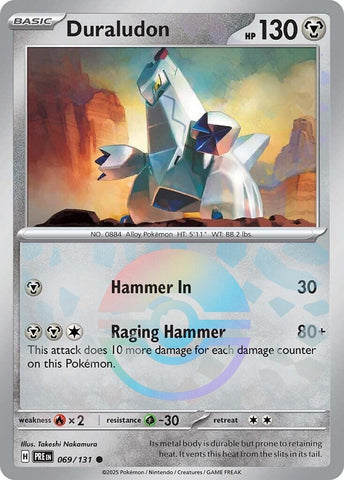 Image for Duraludon (Poke Ball Pattern) (069/131) [SV: Prismatic Evolutions]