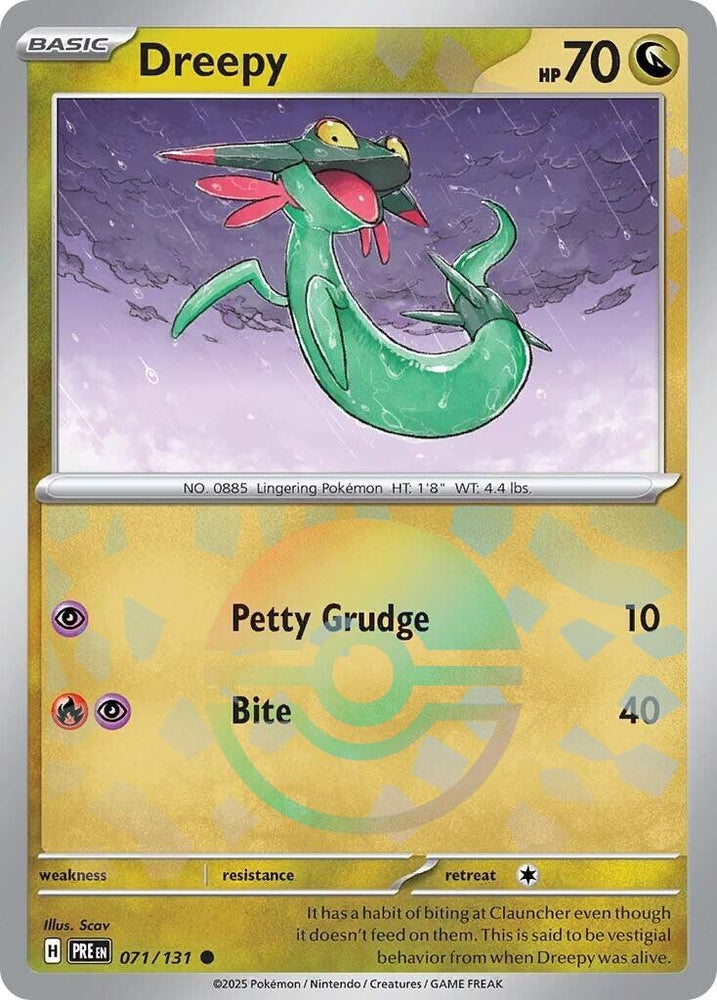 Image for Dreepy (Poke Ball Pattern) (071/131) [SV: Prismatic Evolutions]