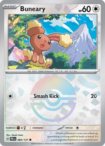 Image for Buneary (Poke Ball Pattern) (083/131) (PRE)
