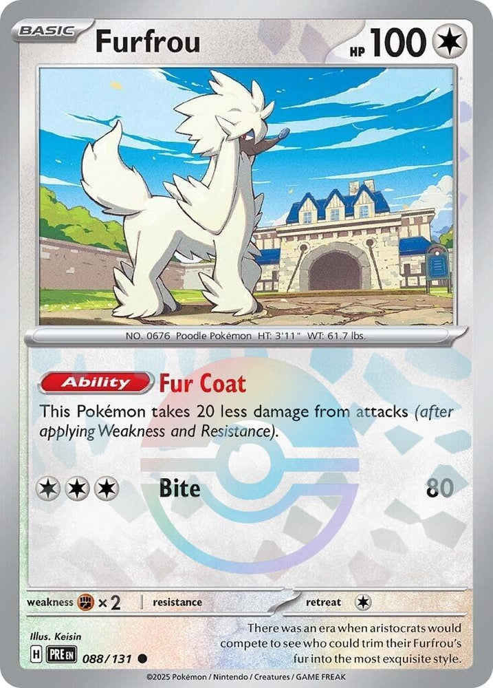 Image for Furfrou (Poke Ball Pattern) (088/131) (PRE)