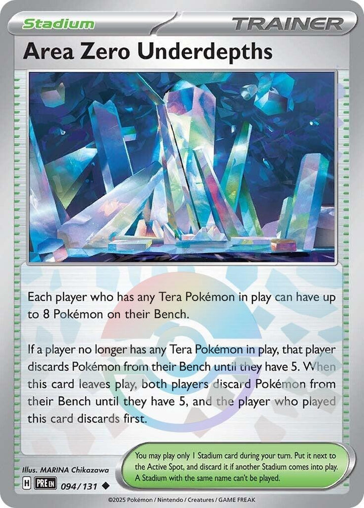 Image for Area Zero Underdepths (Poke Ball Pattern) (094/131) [SV: Prismatic Evolutions]