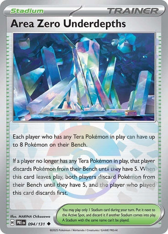 Image for Area Zero Underdepths (Poke Ball Pattern) (094/131) [SV: Prismatic Evolutions]