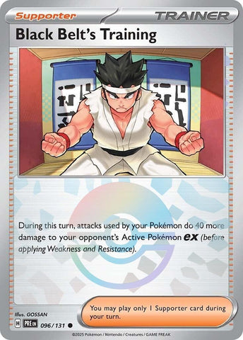 Image for Black Belt's Training - 096/131 (Poke Ball Pattern) (096/131) (PRE)