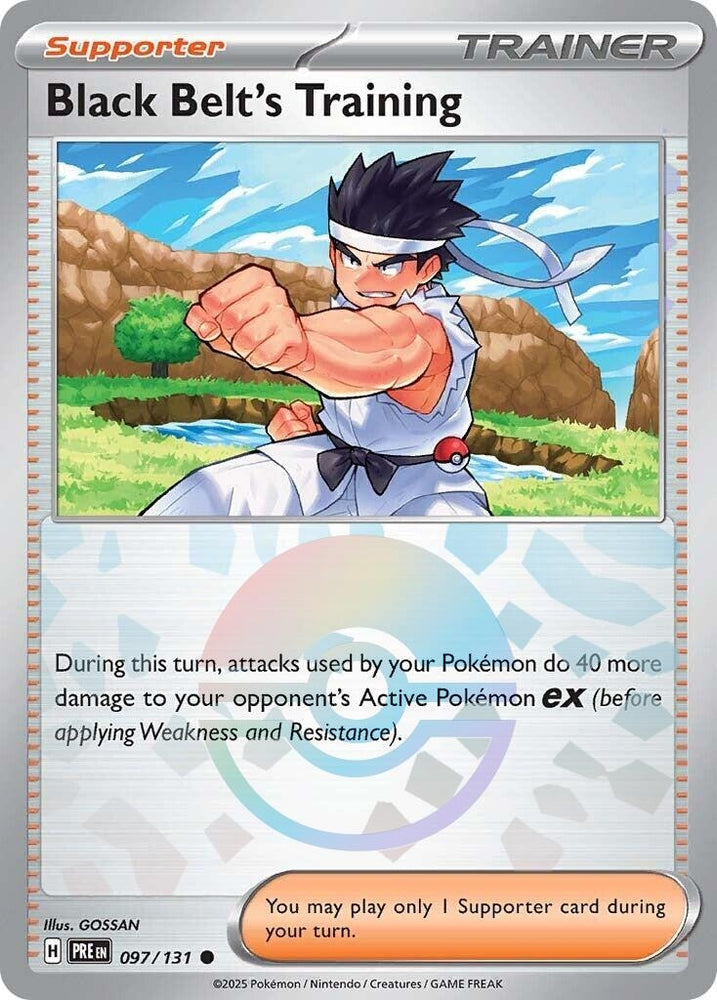 Image for Black Belt's Training - 097/131 (Poke Ball Pattern) (097/131) (PRE)