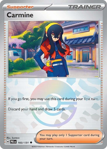 Image for Carmine (Poke Ball Pattern) (103/131) (PRE)