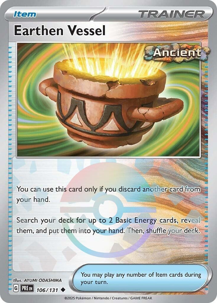 Image for Earthen Vessel (Poke Ball Pattern) (106/131) [SV: Prismatic Evolutions]