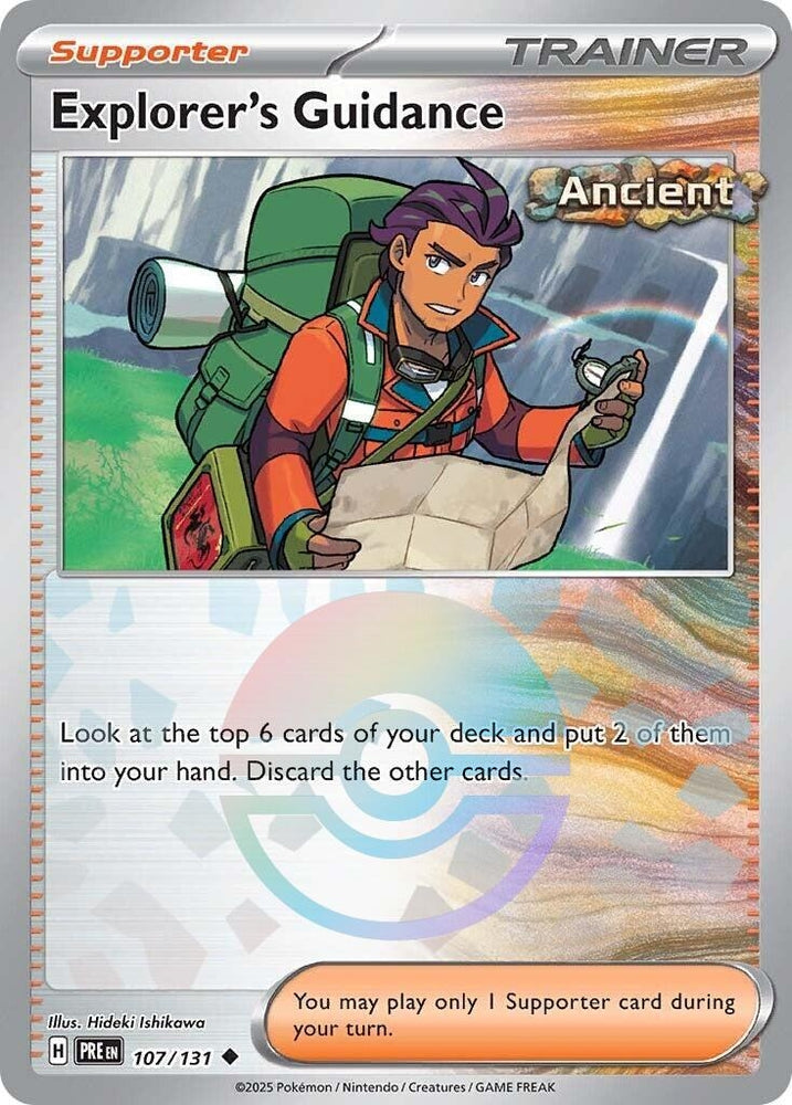 Image for Explorer's Guidance (Poke Ball Pattern) (107/131) [SV: Prismatic Evolutions]